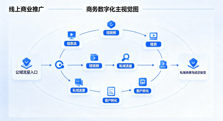 北塘区线上商业推广怎么做？全域流量闭环搭建与低成本转化实战指南